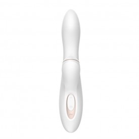 Вибромассажер с вакуумно-волновой клиторальной стимуляцией Satisfyer Pro G-Spot Rabbit - 22 см.